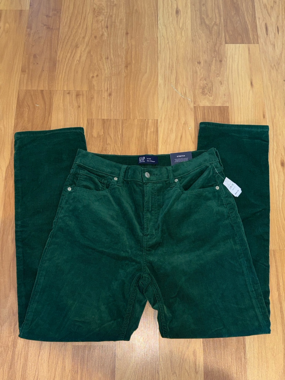 GAP Green Corduroy '90s Straight Pants